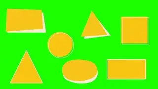 Animated SHAPES Green Screen Effects