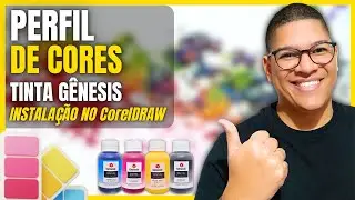 Como fazer a configuração do Perfil de cores no CorelDRAW passo a passo | Tinta Gênesis