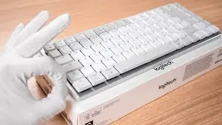 Logitech MX Mechanical Mini for Mac Unboxing Pale Gray ASMR