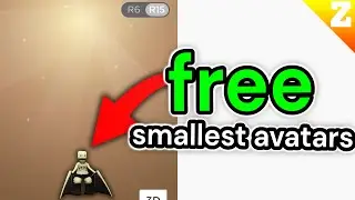 The BEST WAYS To Become The SMALLEST In Roblox For FREE! (Avatar Tricks)