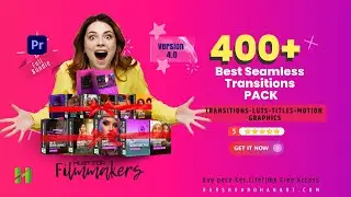 Best Seamless Transitions Pack Premiere Pro Version-4.0 | New Transitions and Up To 70% Off