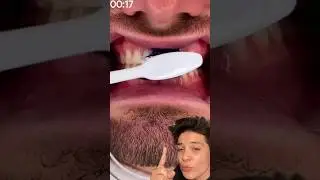 Diş beyazlatan mor diş macununu deniyorum! Purple tooth paste 
