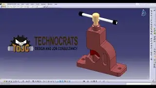 CATIA V5 | ASSEMBLY DESIGN MODEL | TUTORIAL 2 | PIPE VICE