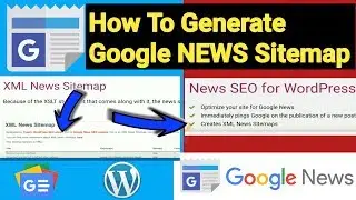 How to Generate Google NEWS Sitemap | Google News | XML Sitemap | News SEO