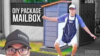 DIY Package Mailbox / How to Accept a Package Without Touching It