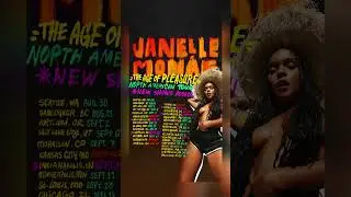 New Cities, New Tour Dates added! To buy tickets visit jmonae.com