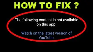 Youtube vanced not working | How To Fix Youtube Vanced not Working Problem Solved