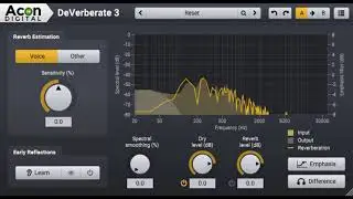 Acon Digital releases DeVerberate 3 — Reverb Reduction based on Deep Learning