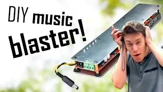 Summer Project - Make an INSANELY LOUD Bluetooth Amplifier!