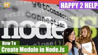 How to create module in node.js