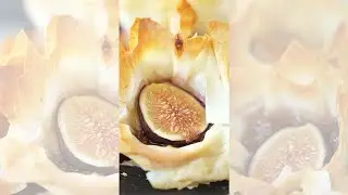 Nikki's Fig Bites With Brie Cheese #Shorts @Youtube shorts