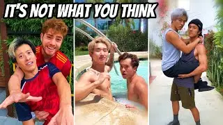 BOYS CAUGHT AT THE WRONG MOMENT 😳 || Alan Chikin Chow Funniest Compilation