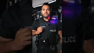 Police Lights On My Shoulder!