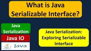 What is Java Serializable Interface? | Java Serialization | Java IO | Java Tutorial