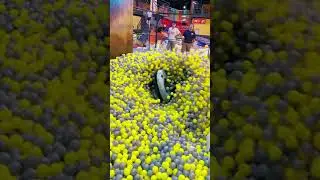 GreatGreat fun 😲🥱Amusement park | Trampoline park #viralvideo #youtubeshorts #shorts