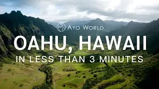 Oahu Hawaii Travel Guide in less than 5 Minutes