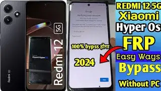 Redmi 12 5G Miui 14 FRP Bypass/Unlock Without PC - Without Backup/Restore | Miui 14 FRP Bypass 2024