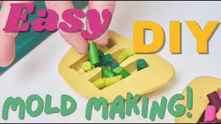 DIY Crayon Alphabet Molds with Amazing Mold Putty | Fun Kids Craft!