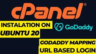 Cpanel installation on ubuntu 20 server and login to the cpanel using the domain url and website set