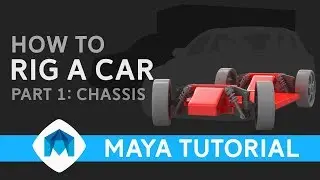 How to Rig a Car in Maya | Car Rig in Maya | Part 1