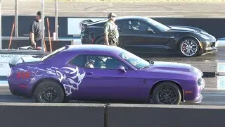 Demon 170 vs Z06 Corvette