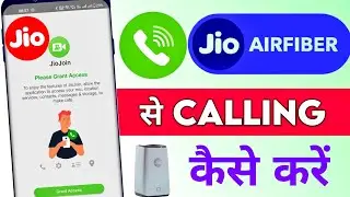 Jio airfiber Calling | jio airfiber calling kaise kare | jio airfiber se calling kaise kare