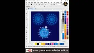 Blur Effect Corel Draw #Shorts