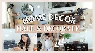 HUGE HOMEGOODS HAUL | DECORATE MY HOME WITH ME // LoveLexyNicole