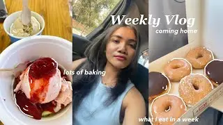 Weekly Vlog: home after 6 months 🥳🤍