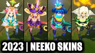 ALL NEEKO SKINS SPOTLIGHT 2023 | League of Legends