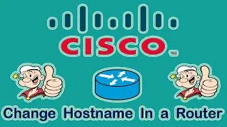 How to Change Hostname in a Router | CISCO Router | CISCO Packet Tracer | Network Security