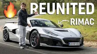 Richard Hammond drives a Rimac for the first time since his life-threatening crash