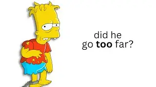 Every Time Bart Simpson Deserved To Go To Jail