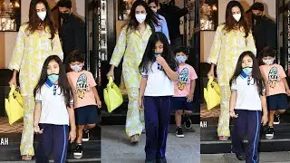 Shahid Kapoor's daughter Misha Kapoor looks so beautiful with mom Mira Rajput at grocery shopping
