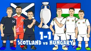 NO PENALTY😲 Scotland vs Hungary (Euro 2024 Parody Goals 1-0 Highlights Csoboth)