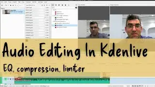 Audio Editing In Kdenlive: EQ, Compression, Limiter