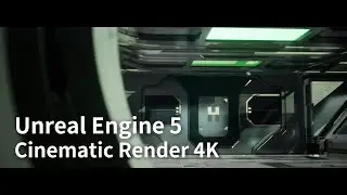 Unreal Engine 5 cinematic render 4K