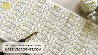 The MOST EASY Crochet Pattern for Beginners! 🥰 ✅ LOVELY Crochet Stitch for Baby Blanket and Bag