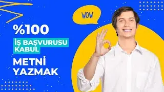 %100 İŞE ALDIRACAK İŞ BAŞVURU METNİ NASIL YAZILIR? YAPAY ZEKA YARDIMIYLA İŞ BAŞVURU METNİ