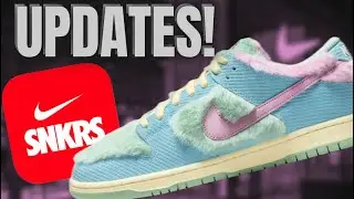 SHOCKDROIP SOON! RAFFLES GOING LIVE NIKE SB VERDY DUNK LOW & MORE SNKRS WHITE THUNDER 4 RESTOCKS!