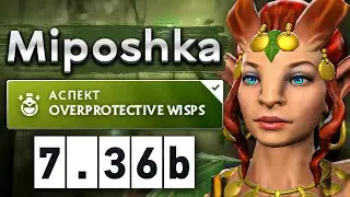 Мипошка на Энче с аспектом на хил - Miposhka Enchantress 7.36 DOTA 2