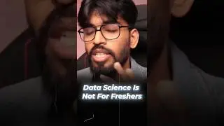 Data Science is Not for Freshers 🚫 (Tamil) | data science career opportunities