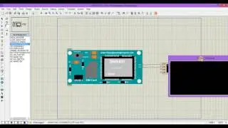 Gsm module Simulation in Proteus