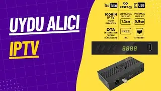IPTV - UYDU ALICI BİR ARADA | Hiremco V10 |  100.000 İçerik Desteği ve Yerli Yazılım