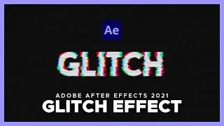 Add Glitch Effects to ANY Logo or Text | After Effects Simple Tutorial