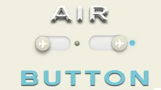 Awesome 3D Air Plane Button efffect using html and css