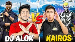 Dj Alok Vs Kairos 4 Vs 4 As Gaming Vs Noob Sunny Who Will Win? 😂 - Garena Free Fire