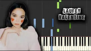 Laufey - Valentine - [Piano Tutorial] (Synthesia) (Download MIDI + PDF Scores)