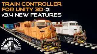 Unity Asset Store | Train Controller for Unity 3D - v3.4 New Features