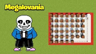 "Megalovania" - Undertale Minecraft Note Blocks Tutorial